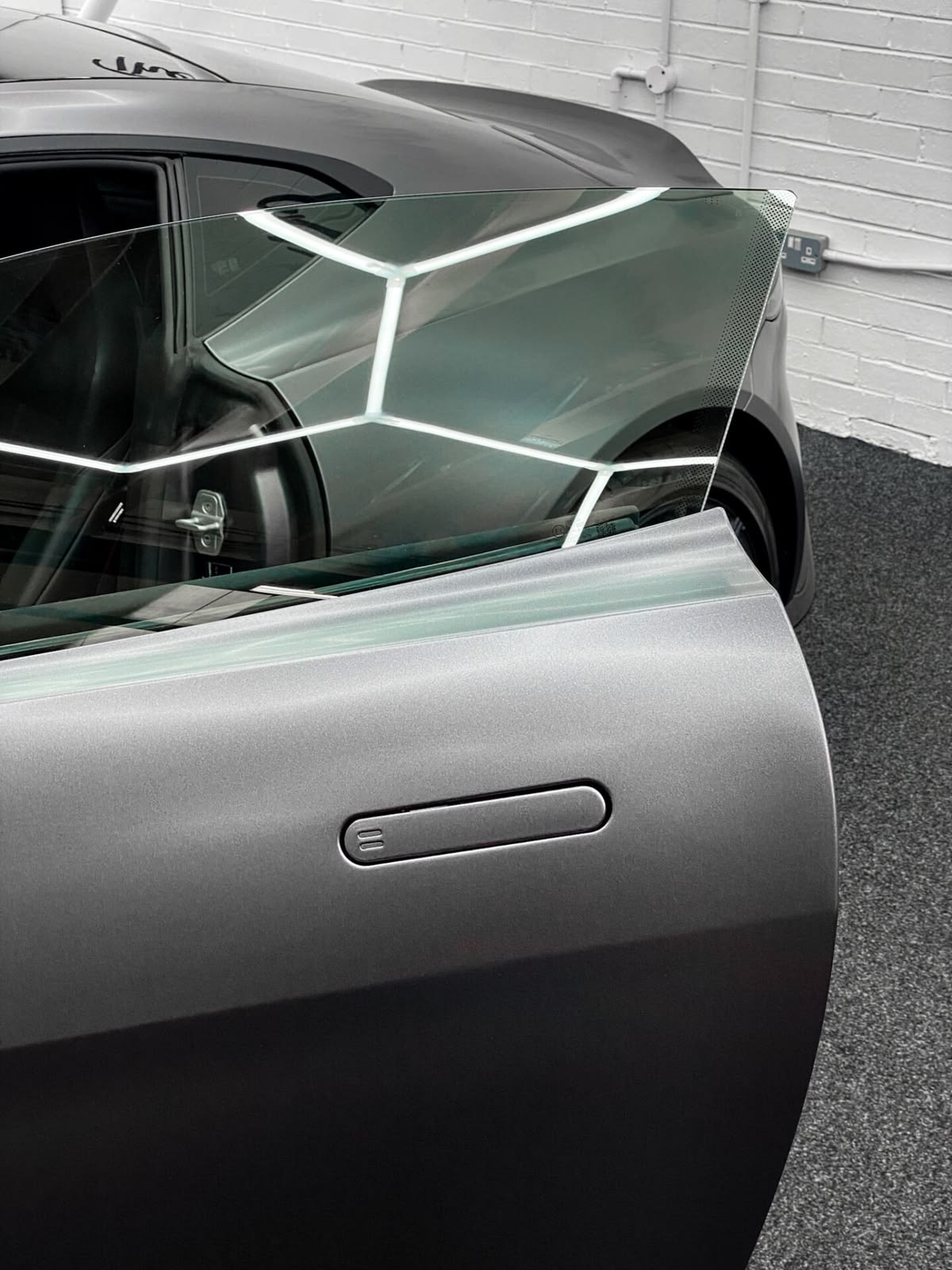 Switchable smart glass panel on a Switch Tint film in Ottawa