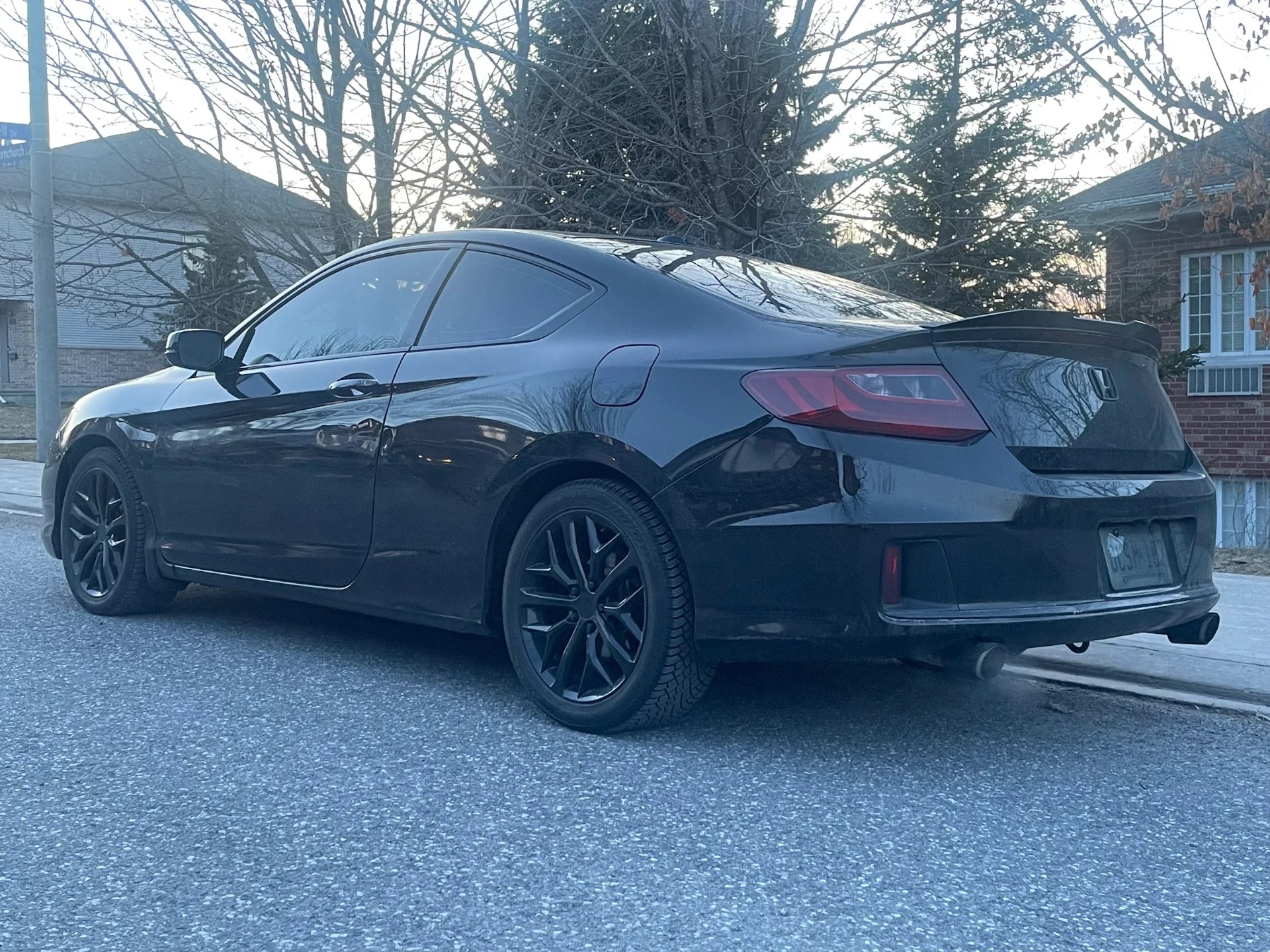 Ceramic window tint on a Honda Accord Coupe in Ottawa