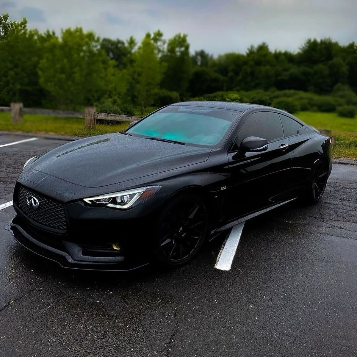 Ceramic window tint on a Infiniti Q60 in Ottawa