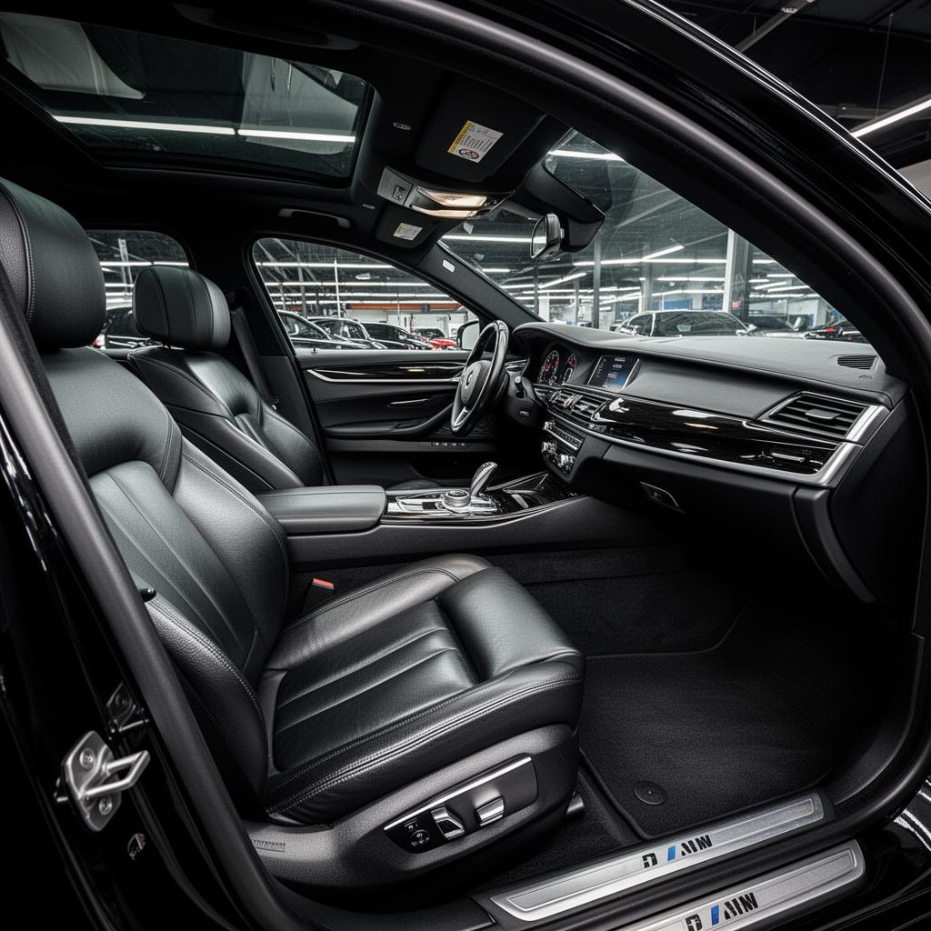 After mobile interior detailing