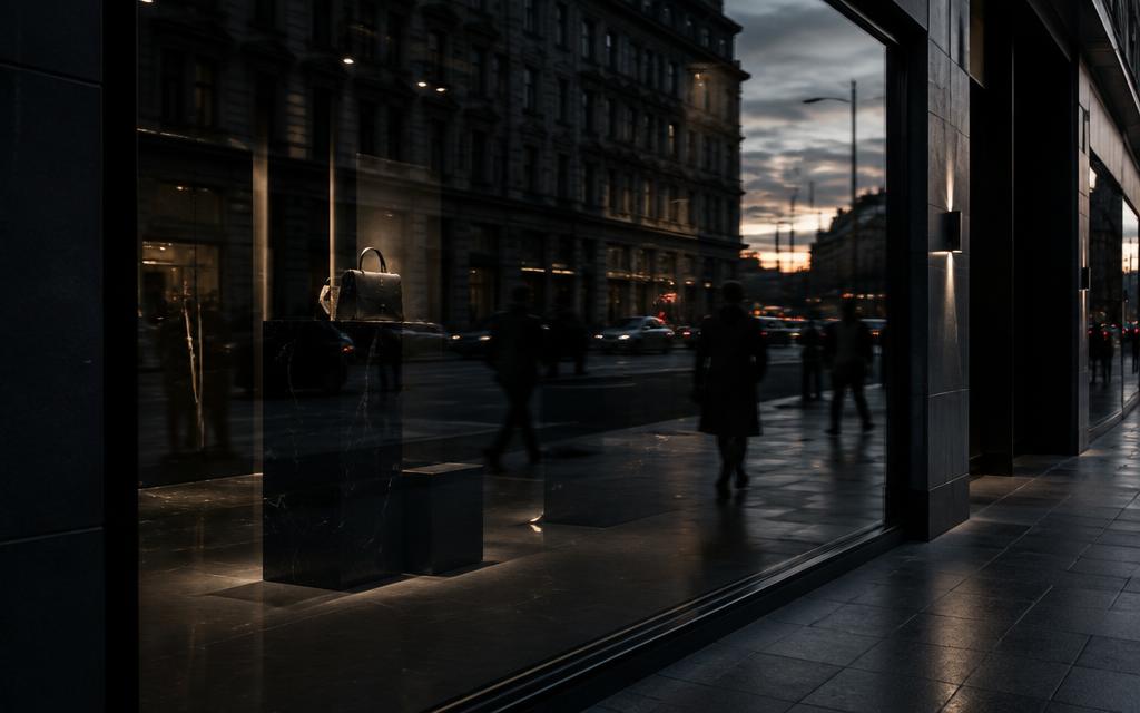 Mirror Film on Storefronts